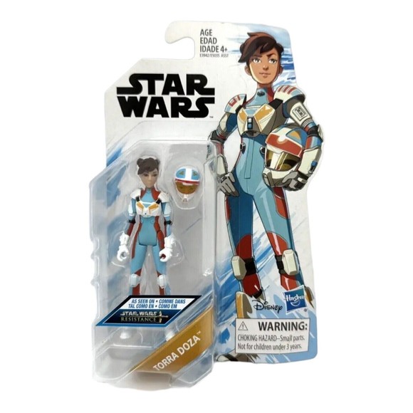 Star Wars: Resistance - 3.75 Inch Toy Figure - Torra Doza Hasbro - Picture 3 of 4